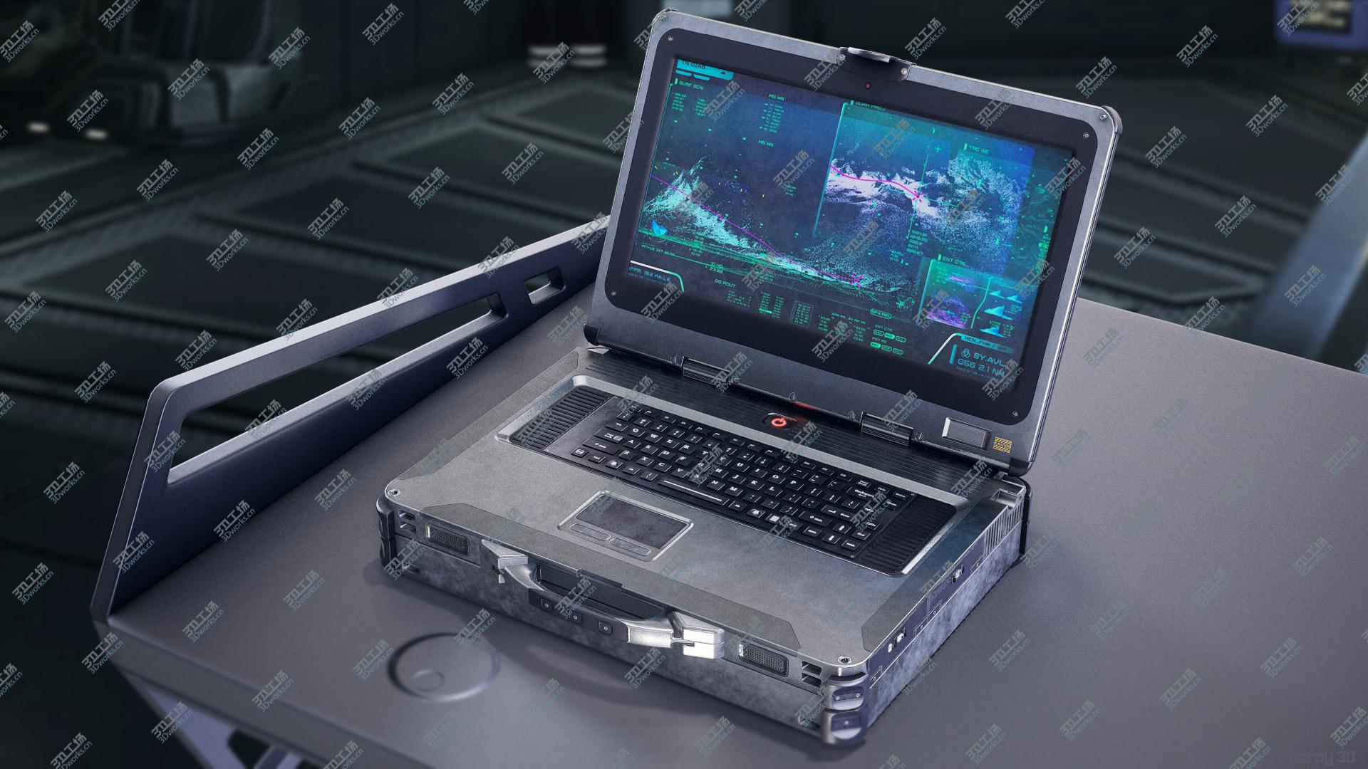 images/goods_img/2021040162/3D Sci-Fi Futuristic Laptop Rigged/1.jpg
